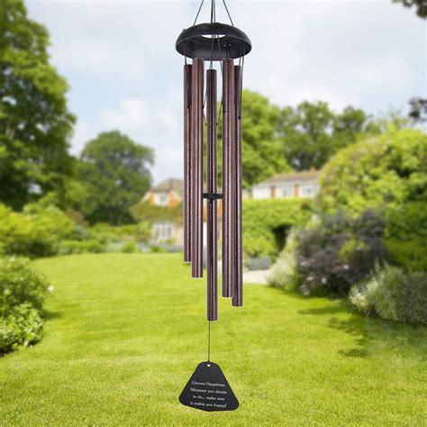 metal wind chimes.